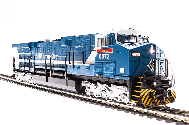 Broadway Limited 3420 GE AC6000, BHP Iron Ore #6070, Blue & White 