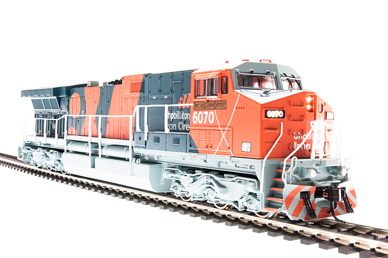 Broadway Limited 3422 GE AC6000, BHP Iron Ore #6075, Bubbles Scheme 